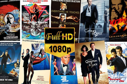 007 James Bond Serie De Peliculas Coleccion Completa Full Hd 0