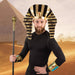 Manzana Cotillon Egyptian Pharaoh Costume Combo with Hat, Bracelet, and Staff 4