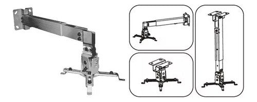 Soporte Para Proyector Naku Ftp-2w 2