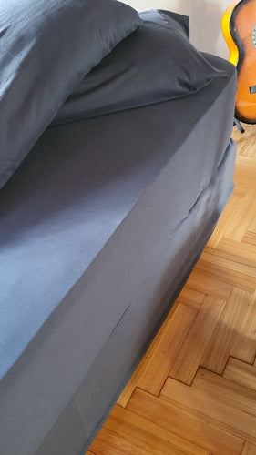 Full Queen Cotton Jersey Fitted Sheet 4