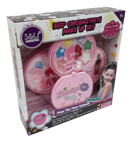 Ploppy Set De Maquillaje Desplegable 360° Nenas 381432 0