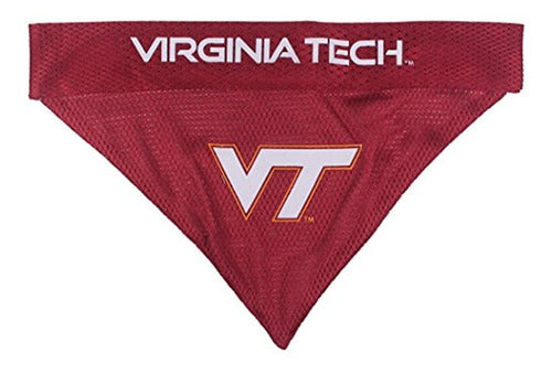 Mascotas Primer Pañuelo Reversible Virginia Tech Para Perro 2