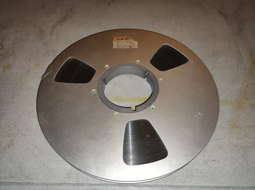 Carrete Cinta Metalico Ampex 766 C/cinta S/uso Reel 10 X 1 1