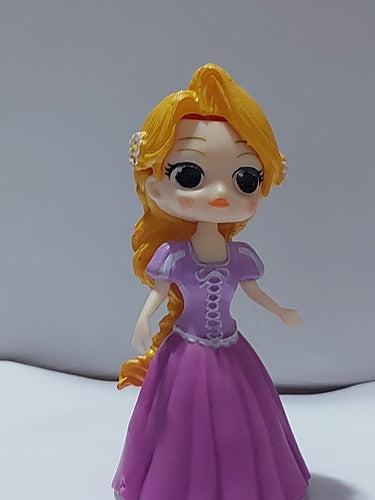 Princesa Mini Figura Colección Decoración Rapunzel 1