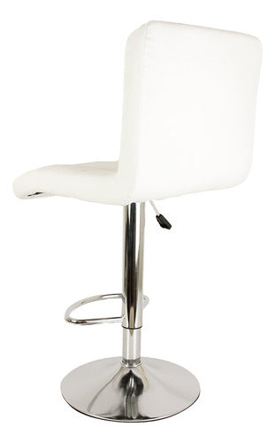 High Upholstered Breakfast Bar Stool 2