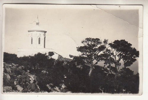 Antigua Postal Piriapolis Vista De Templo Cerro San Antonio 0