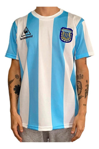Argentina 86 Maradona Retro Champion Mexico 1986 T-shirt 0