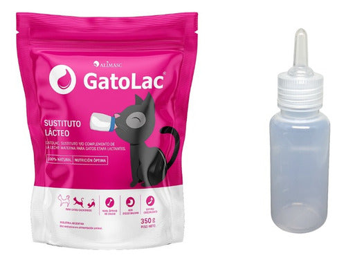 Gatolac Milk Substitute for Kittens 350g with Dosifier Bottle 0