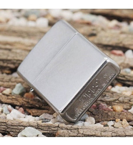 Zippo 207 Pure Street Chrome Lighter + Combo 2