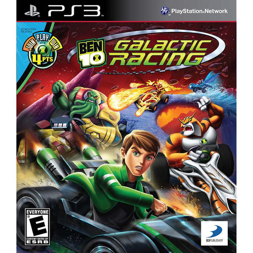 Juego Playstation Ps3 Original Ben 10 Galactic Racing Circui 0