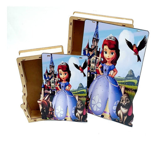 Set of 5 Laminated MDF Boxes with Characters - Children's Day Special! 6