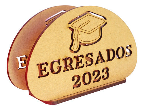 LaserCor Souvenirs 15 Personalized Graduates Laser-Cut Napkin Holders 0