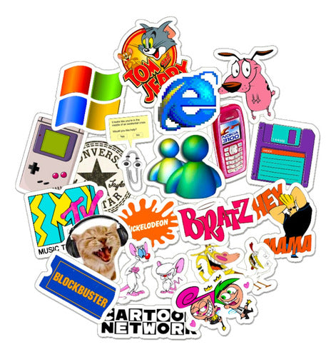 Vinyl Stickers Decals x20 Waterproof for Thermos Car Cell Phone 13