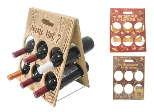 Recko Bodega Cava Rack MDF X48 Unidades Mayorista Vinoteca 1