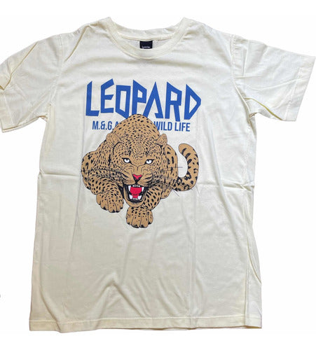 TLS Yellow Leoppard T-Shirt 0