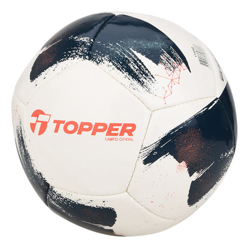 Topper Pelota Ultimate V Campo N5 En Blanco Y Azul | Dexter 1