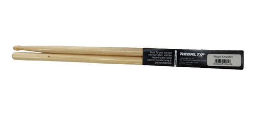 Regal Tip USA Hickory Wood Tip Drumsticks RW-205R 5A 9