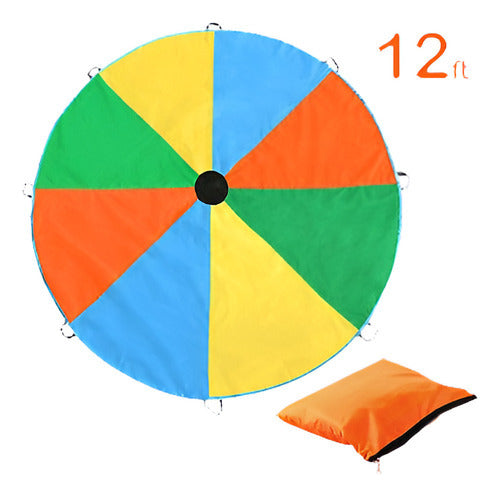 Magicfly 12 Feet Colorful Parachute Play Game for Kids 1