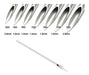 1 American Piercing Needle Surgical Steel Body Piercing Tool 6