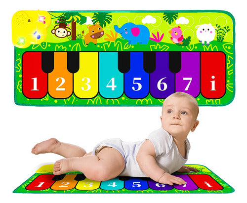 By El Rey Musical Baby Piano Carpet with Lights 0