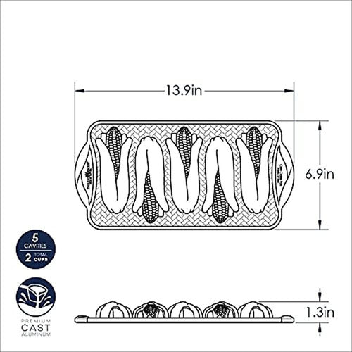 Nordic Ware Corn Cake Pan 4