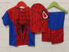 BROYSAS Disfraz Niños Spiderman Remera Pantalón Mascara T. 4 Al 12 2