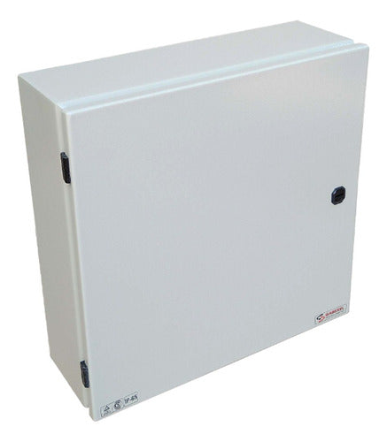 Traditional IP65 Waterproof Metal Cabinet 450x450x160 mm 0