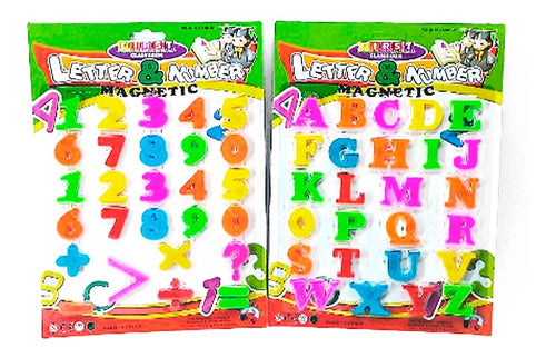 Magnetic Numbers And Letters Faydi 413-0042 - Numeros Y Letras Magneticos Faydi 413-0042