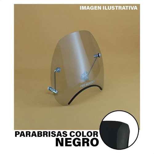 Parabrisas Curtain Universal Windshield Chico Negro Um 1