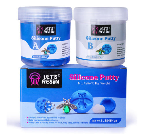 Let's Resin Silicone Putty 454g 0