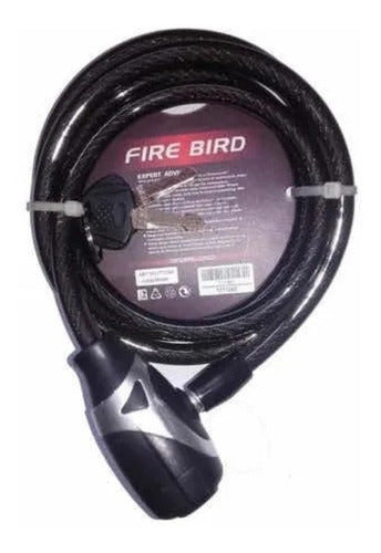 Linga Candado Marca Fire Bird Con Llaves 8x 1200mm 0