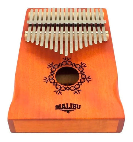 Kalimba Piano De Dedo Standard Mahogany 17 Teclas 4