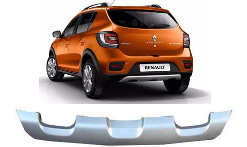 Moldura Spoiler Paragolpe Trasero Sandero Stepway 2014/2018c 0