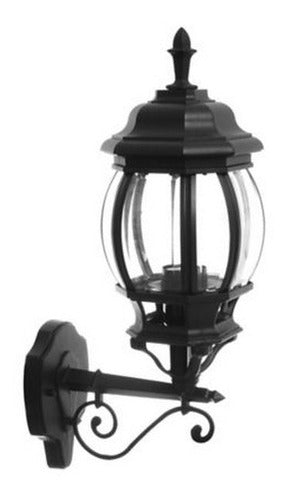 Casa Bonita Black Decorative Wall Lantern E27 1 Light 0