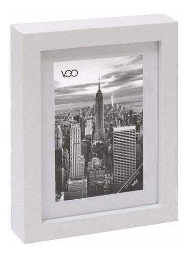 VGO Wooden Box Photo Frame 13 X 18 Cm (PF-2033.5) 0