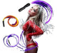 LED Whip with Fiber Optic Light for Luminous Costume 0