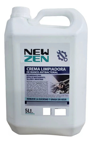 New Zen Crema Pasta Limpiamanos X 5 Kg Aroma Fragancia Citrico 2