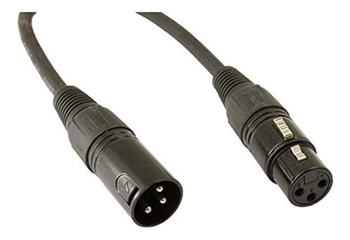 Mcsproaudio 110 Ohm Cable De Iluminación Dmx De 3 Pines (15 1