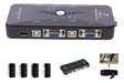 Usb 2.0 4 Puertos Kvm Switch Vga/teclado/mouse Video Monitor 0