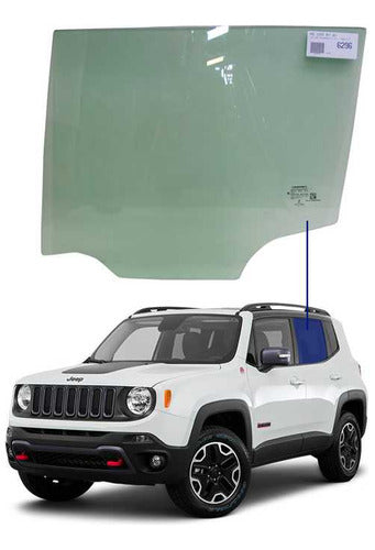 Vidro Porta Traseiro Esquerdo Jeep Renegade 15/18 Mopar 0