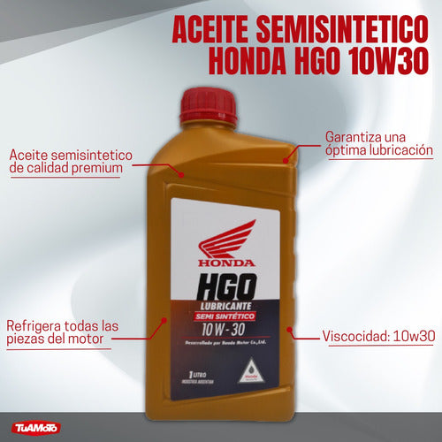 Kit Air and Oil Filter Original HGO Semisynthetic for PCX 150 19-22 5
