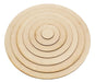 Set of 12 Laser-Cut 30cm MDF Circles 1