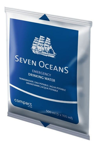 Seven Ocean Emergency Water Ration 500cc Nautical 0