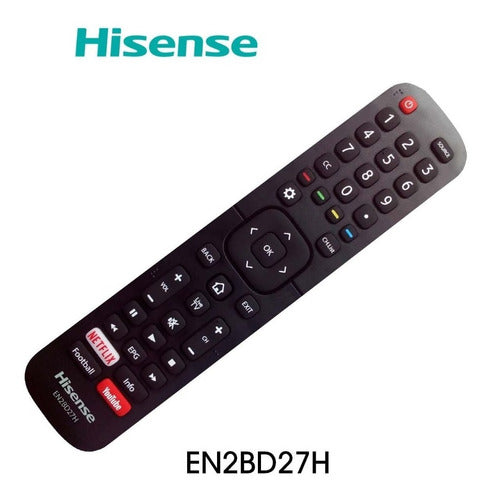 Original Hisense EN2bd27h Remote Control with Netflix and YouTube Buttons 1