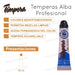24 Alba Professional Tempera 18ml Gouache in Lead Tube 2