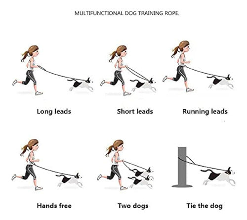 Tesitehi Multifunctional Rope Leash for Dogs 4