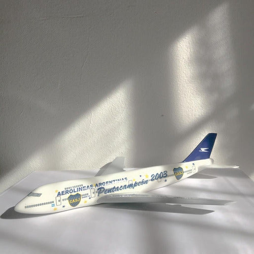 Boeing Maqueta Avión 747 Jumbo Boca Juniors 4