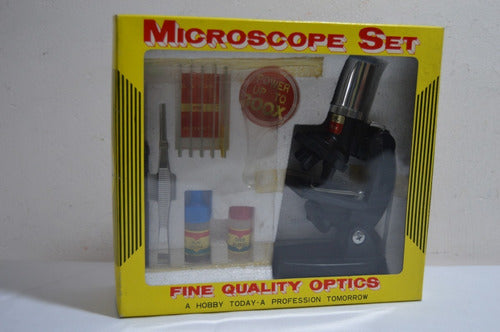 YKS Vintage Microscope 300x Japan Science Set - New 0