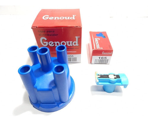 Genoud Distributor Cap with Rotor for Volkswagen Gacel Saveiro 1.6 0