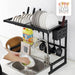 Levys Bazar Dish Drying Rack Organizer for Kitchen Sink 5